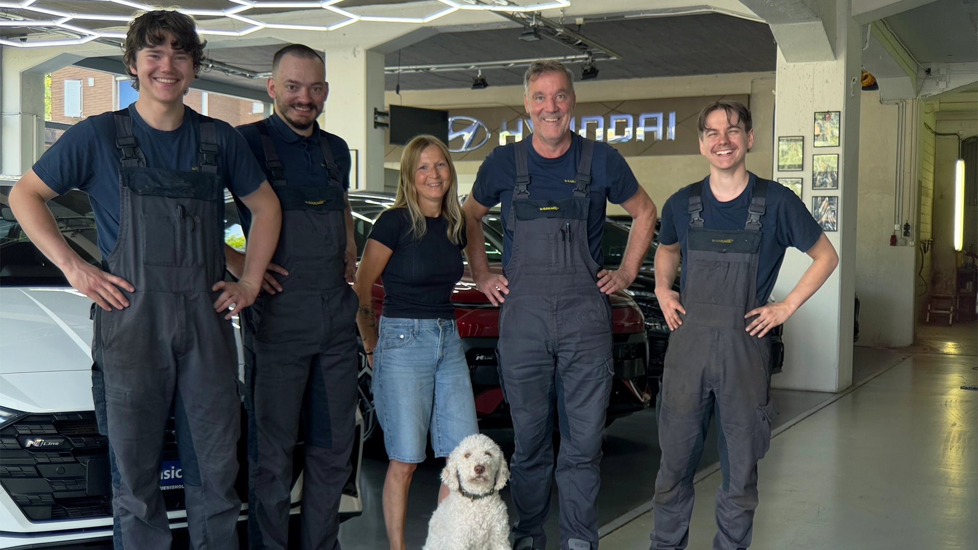 Das Team der Touring Garage Brünisholz in Escholzmatt.